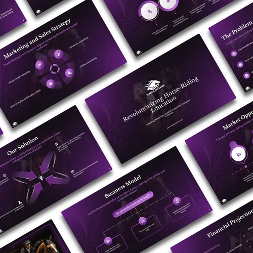 Teadlik Ratsanik Presentation Design 
