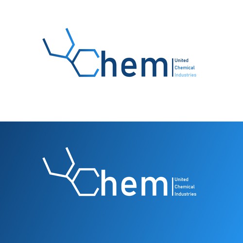 Design a modern logo for a chemical brand in the Middle East
