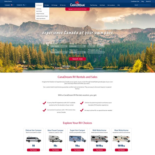 RV Travel website