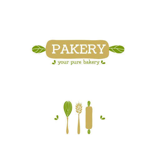 Logo design for an innovative, healthy bakery