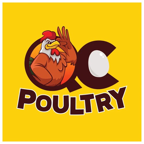 QC POULTRY LOGO DESIGN