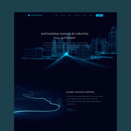 Autonomous Intelligence Company Homepage