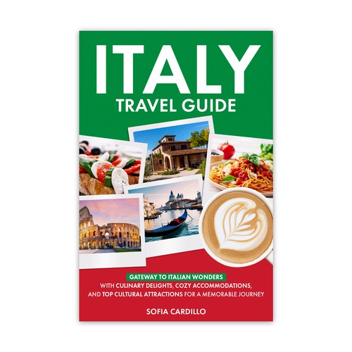 Italy travel guide ebook cover