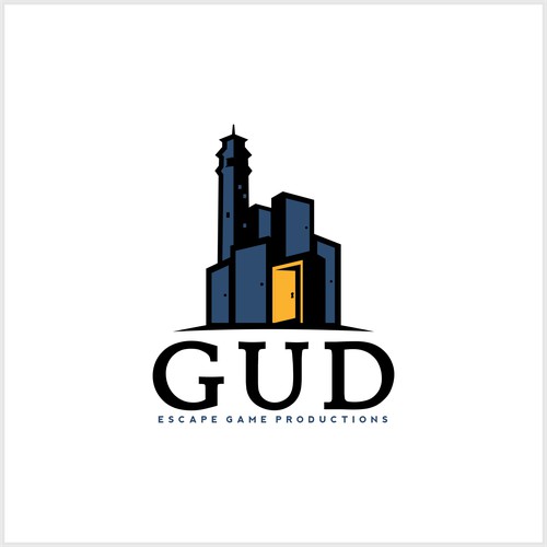 Logo concept for GUD Escape Game Productions