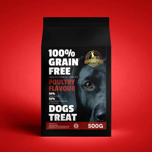 Dog Food Packaging Design