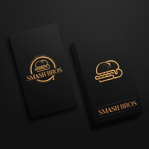 Luxury logo for burger