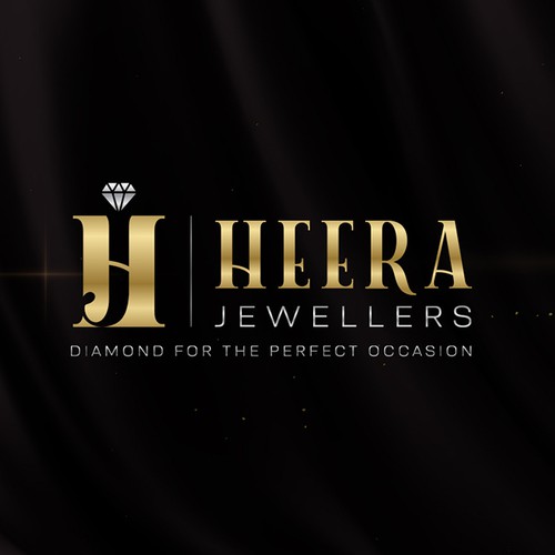 Creative logo for Heera Jewelry