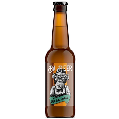 Ba Beer Label Design
