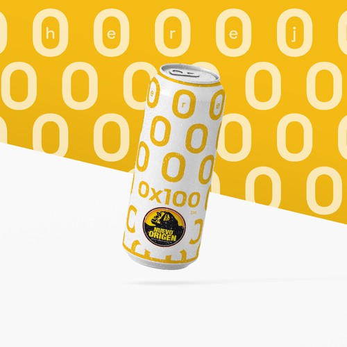 Alcohol Free Beer Can Design