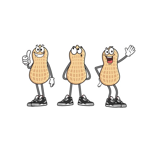 Peanut Character for Specialty Nut Brand