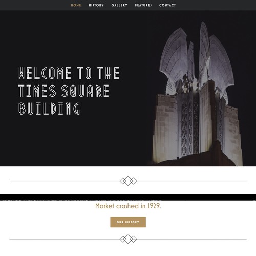 Times Square Building Website