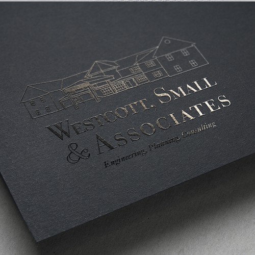 Logo concept for Westcott, Small & Associates real estate firm