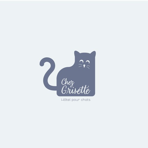 Logo d'un Hôtel pour chat