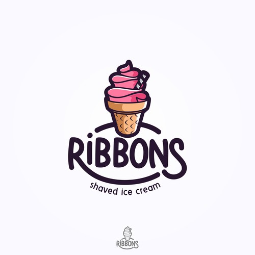 ice cream ribbons