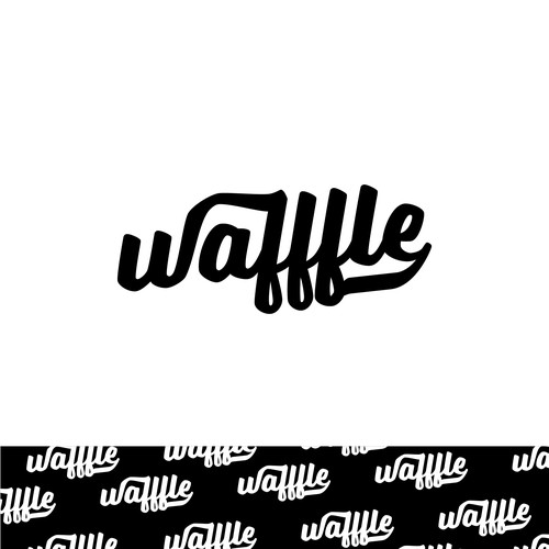 Wafffle logo mark & pattern