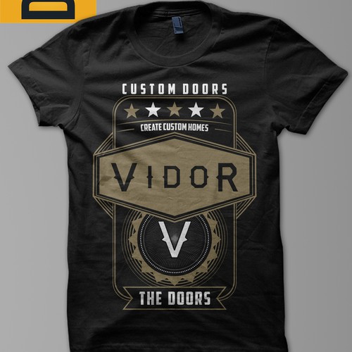 T-Shirt Design for Vidor The Doors