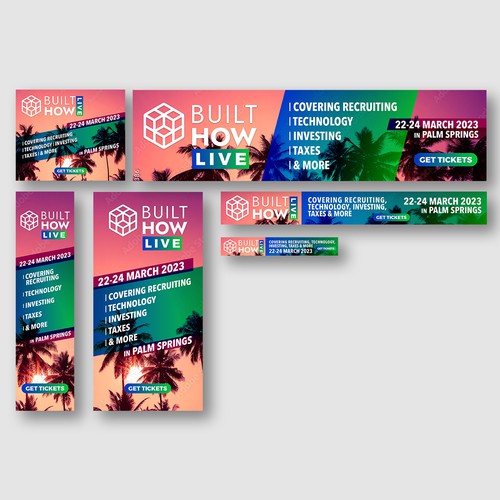 AdRoll Banners To Sell Tickets To Event