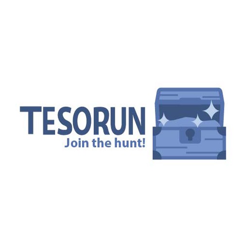 Treasure Hunt App Logo & Social Media Branding for Tesorun