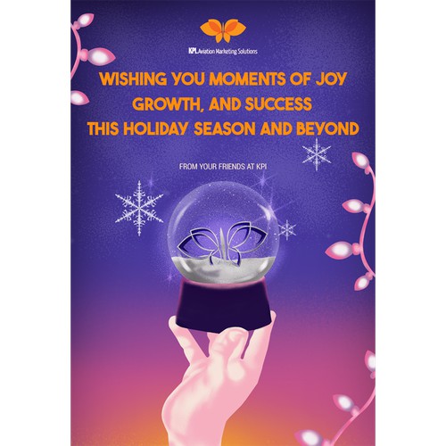 creative classy Xmas Card