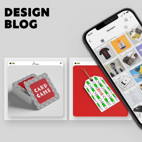 Instagram feed design | Design for social networks