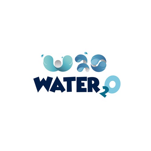 Logo for Water2o - Creative and modern logo idea