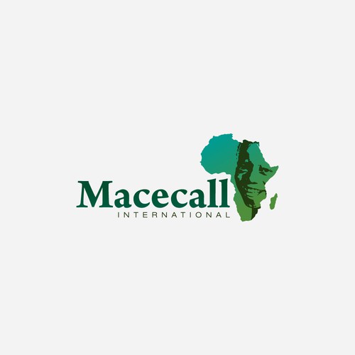 Macecall internacional logo desing