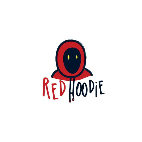 red hoodie