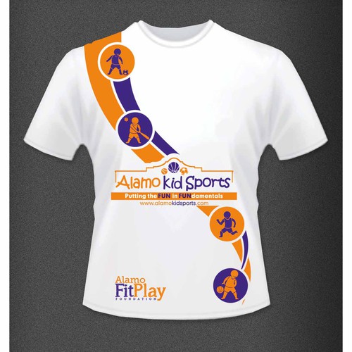 Create a Shirt for Future Sports Stars (ages 3-7) for Alamo KidSports