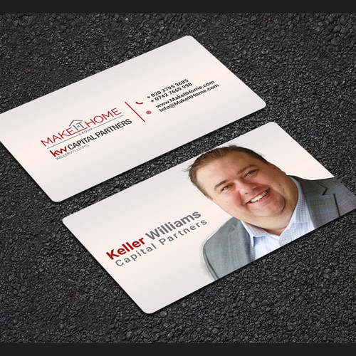 business card for Keller williams