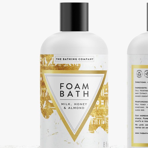 Foam Bath label
