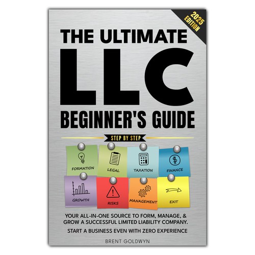 Concept for an LLC book cover design