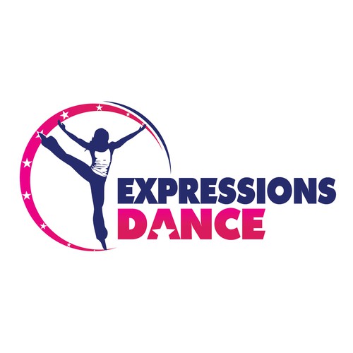 Logo concept for - EXPRESSIONS DANCE