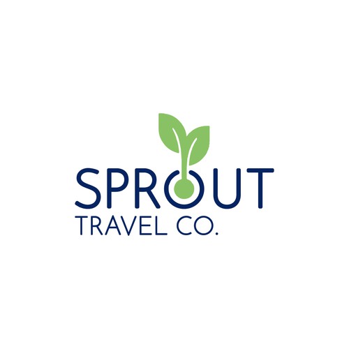 travel logo without any travel icon