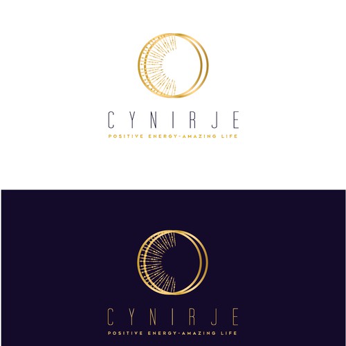 Create a "Positive Energy" logo for Cynirje