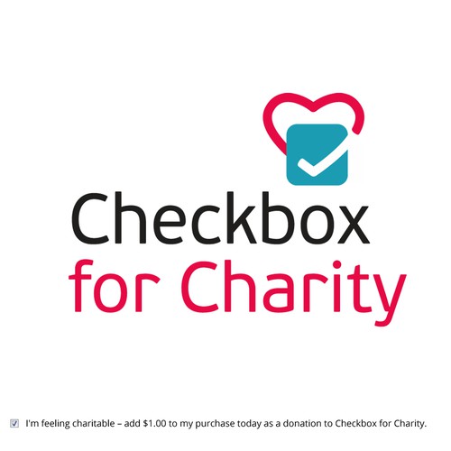 Logo design for Checkbox for Charity