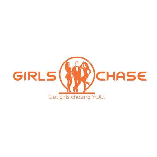Girls chase