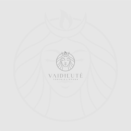 Monogram logo for candle company.