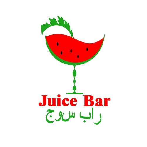 Create a refreshing and joyful logo illustration for "Juice Bar"!