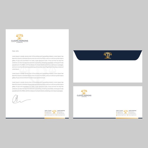 Letterhead & Envelope Design