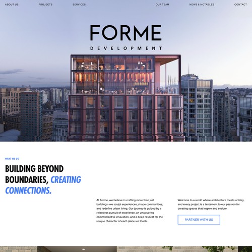  Website migration & redesign for boutique real estate firm