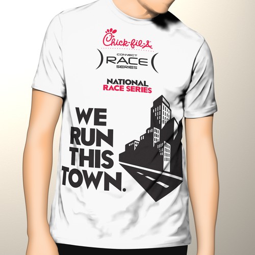 Create the Chick-fil-A Race Series 2015 Runner Shirt