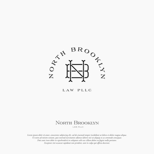 Logo concept for North Brooklyn Law PLLC