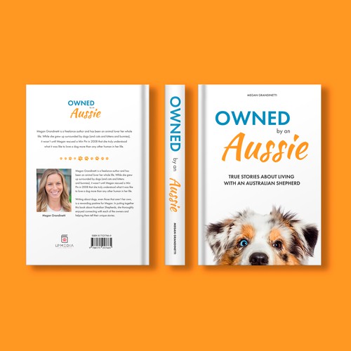 Book Cover designed to catch the eye of Dog Lovers