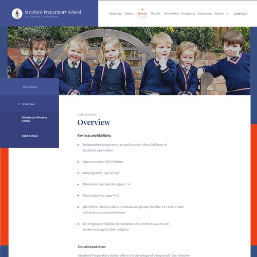 Stratford Preparatory School Sub Page