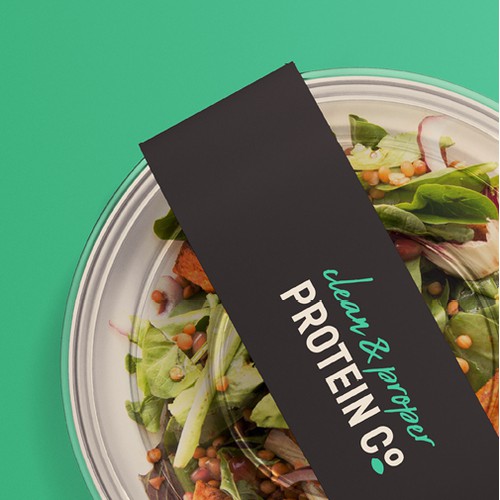 Logo concept for plant based food brand