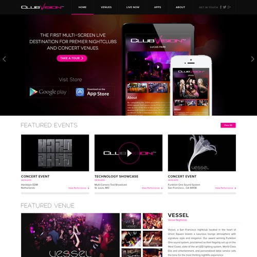 New Website | Next MTV of Live Music