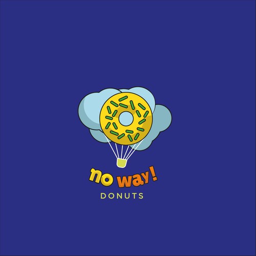 Funny logo donuts company