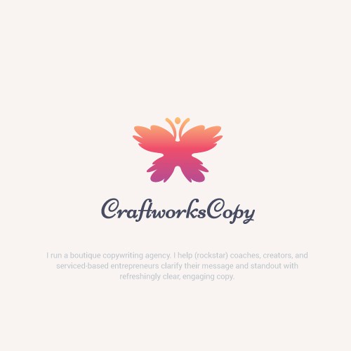 Creative Unique Butterfly Logo For Boutique