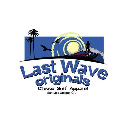 Surf wear logo