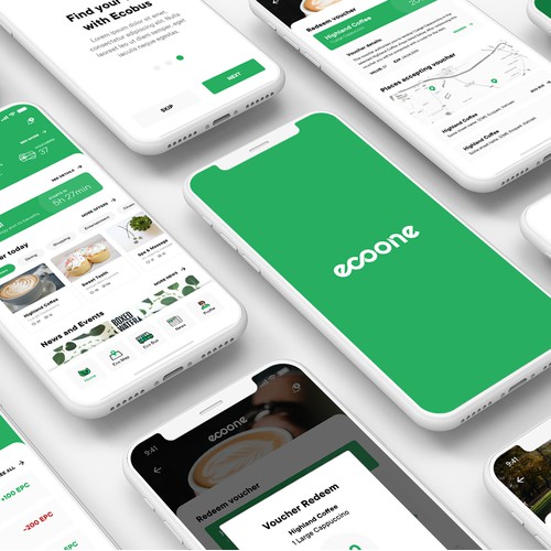 Ecoone - the future of smart-city interaction app